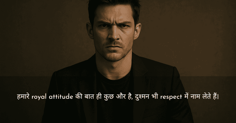 Attitude Shayari in Hindi