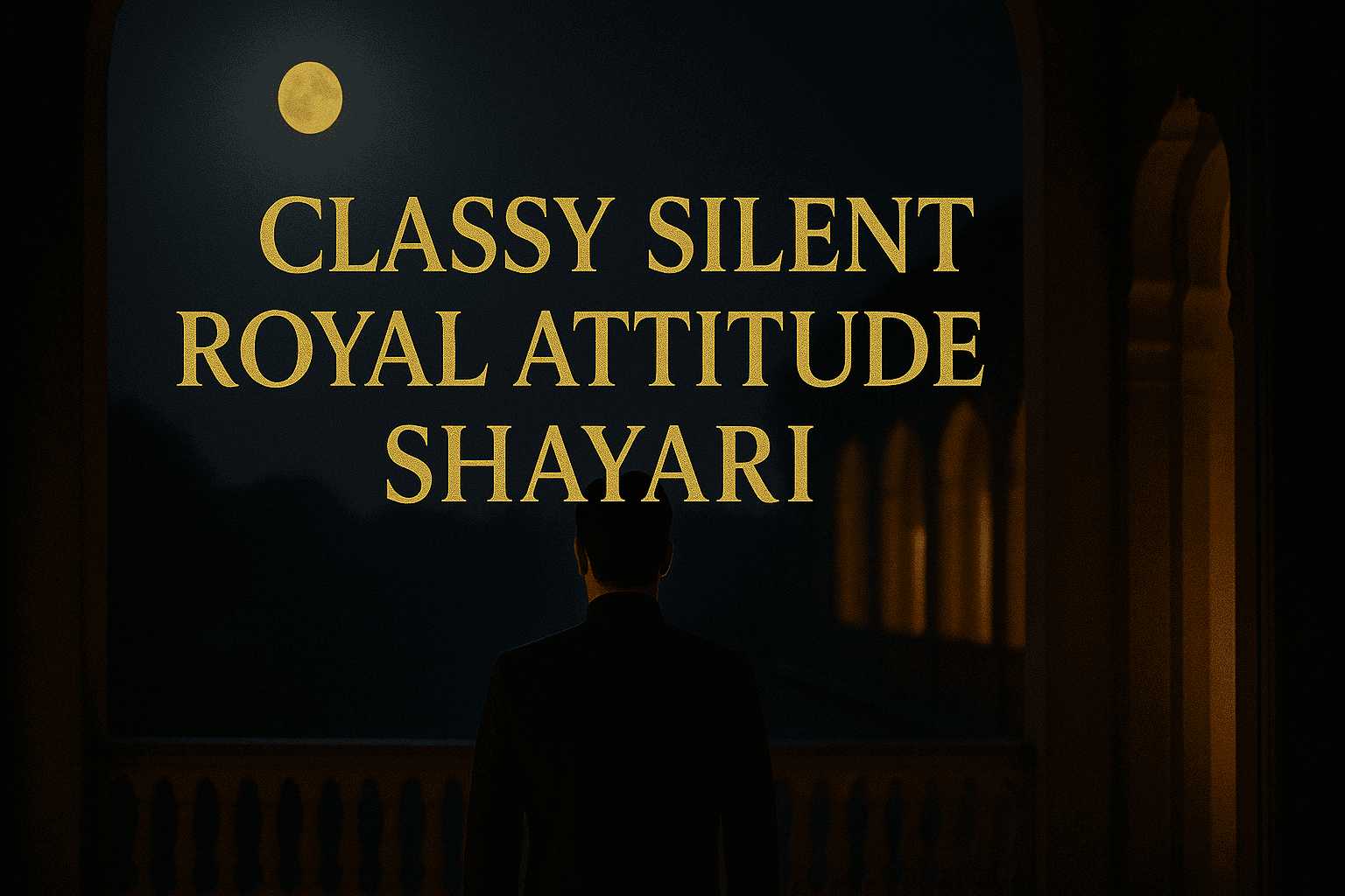 Royal Attitude Shayari in Hindi