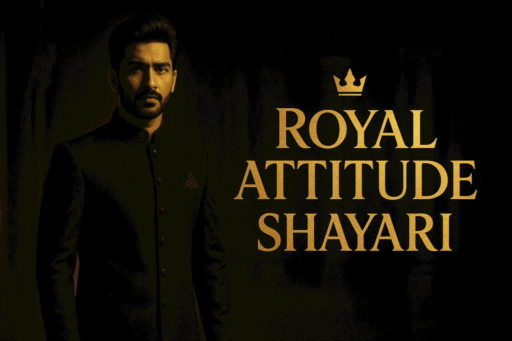 Royal Attitude Shayari in Hindi