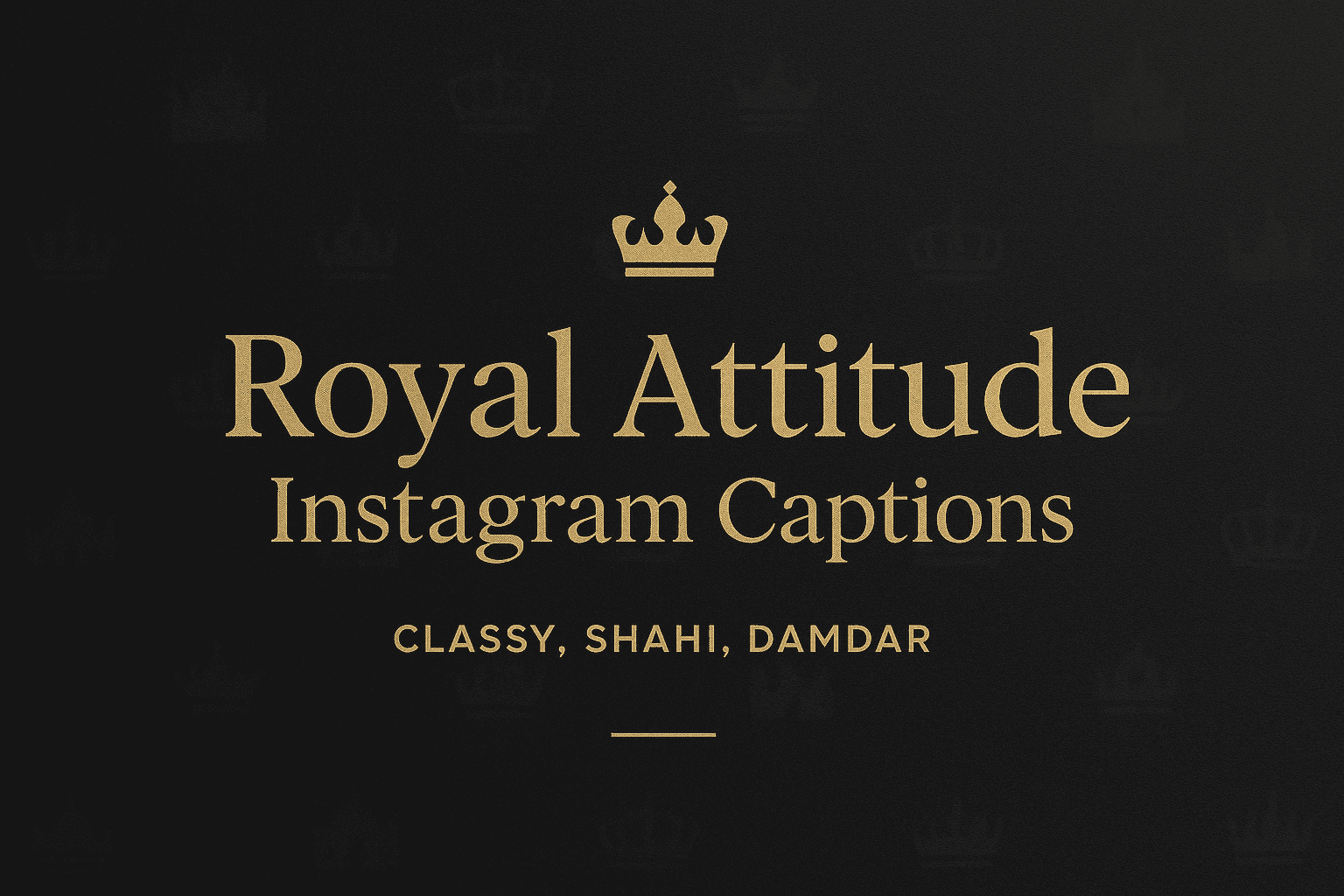 Royal Attitude Shayari in Hindi
