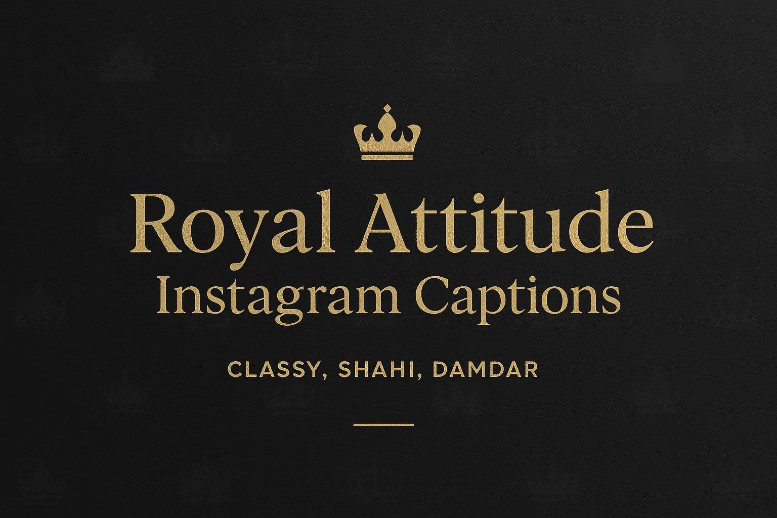 Royal Attitude Shayari in Hindi